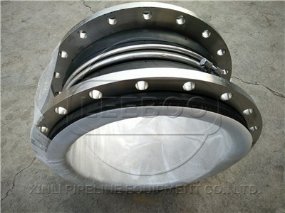 大口徑雙球體襯四氟<a href=http://www.stock158.cn target=_blank class=infotextkey>橡膠軟接頭</a>